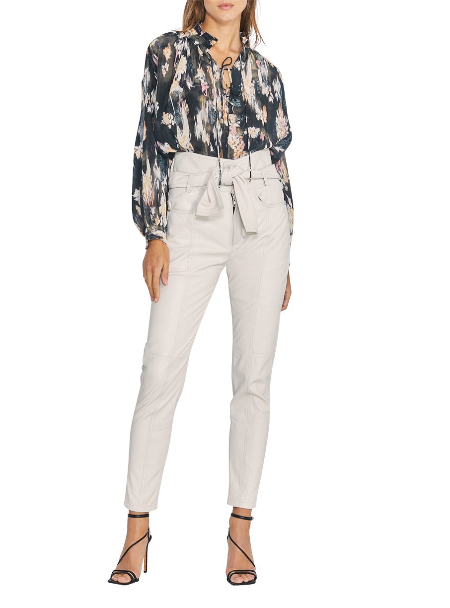 Top Senk en soie - Black & Grey
