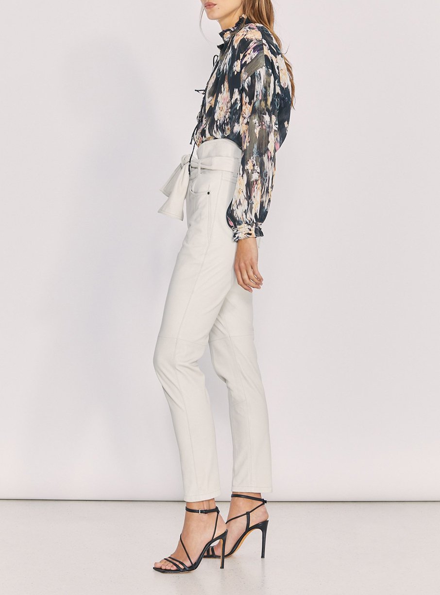 Top Senk en soie - Black & Grey