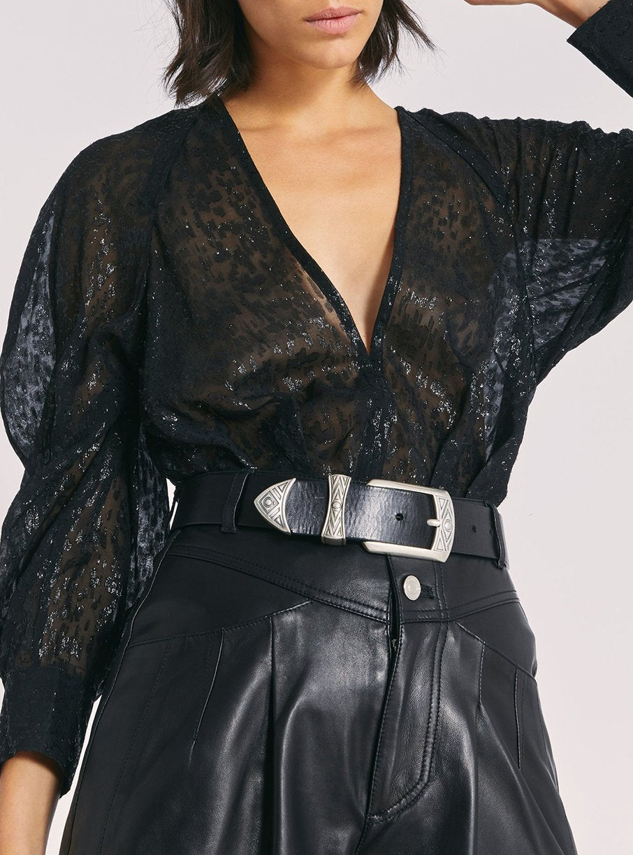 Top Teruja - Black