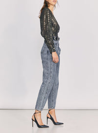 Top Teruja - Black & Gold