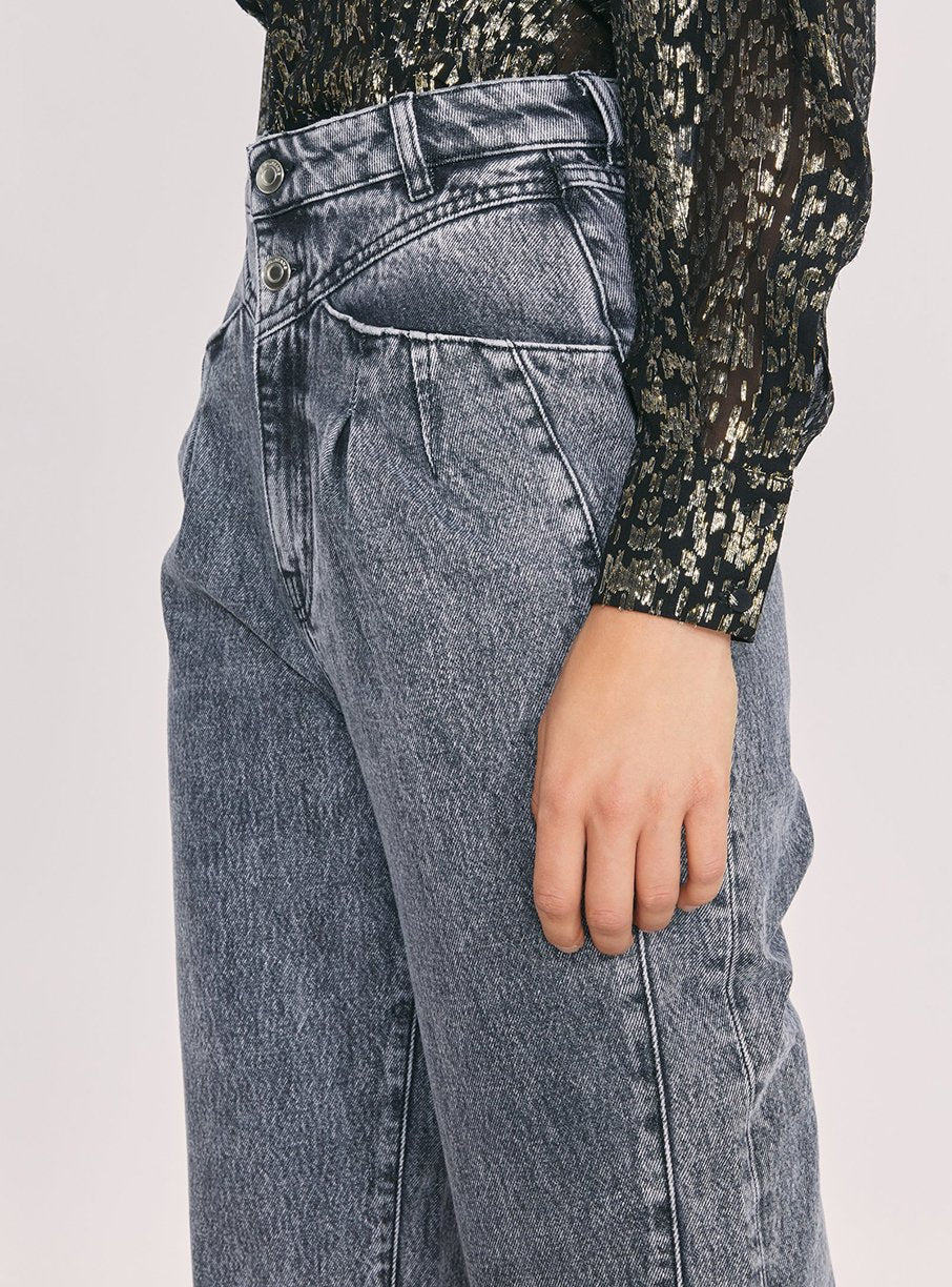 Pantalon Corto - Snow Black
