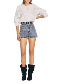 Short Moga - Snow Black