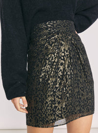 Jupe Jeyna - Black & Gold