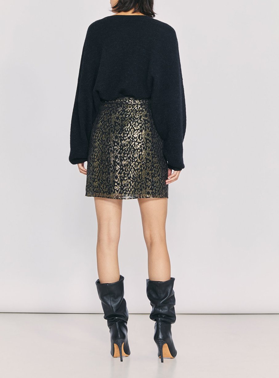 Jupe Jeyna - Black & Gold
