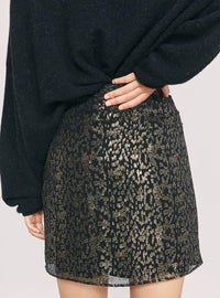 Jupe Jeyna - Black & Gold