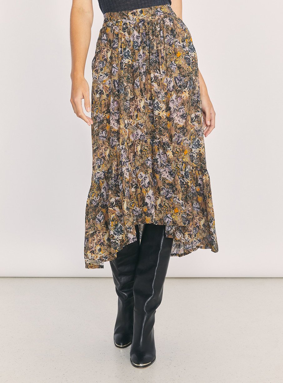 Jupe Juneaspe - Khaki & Black