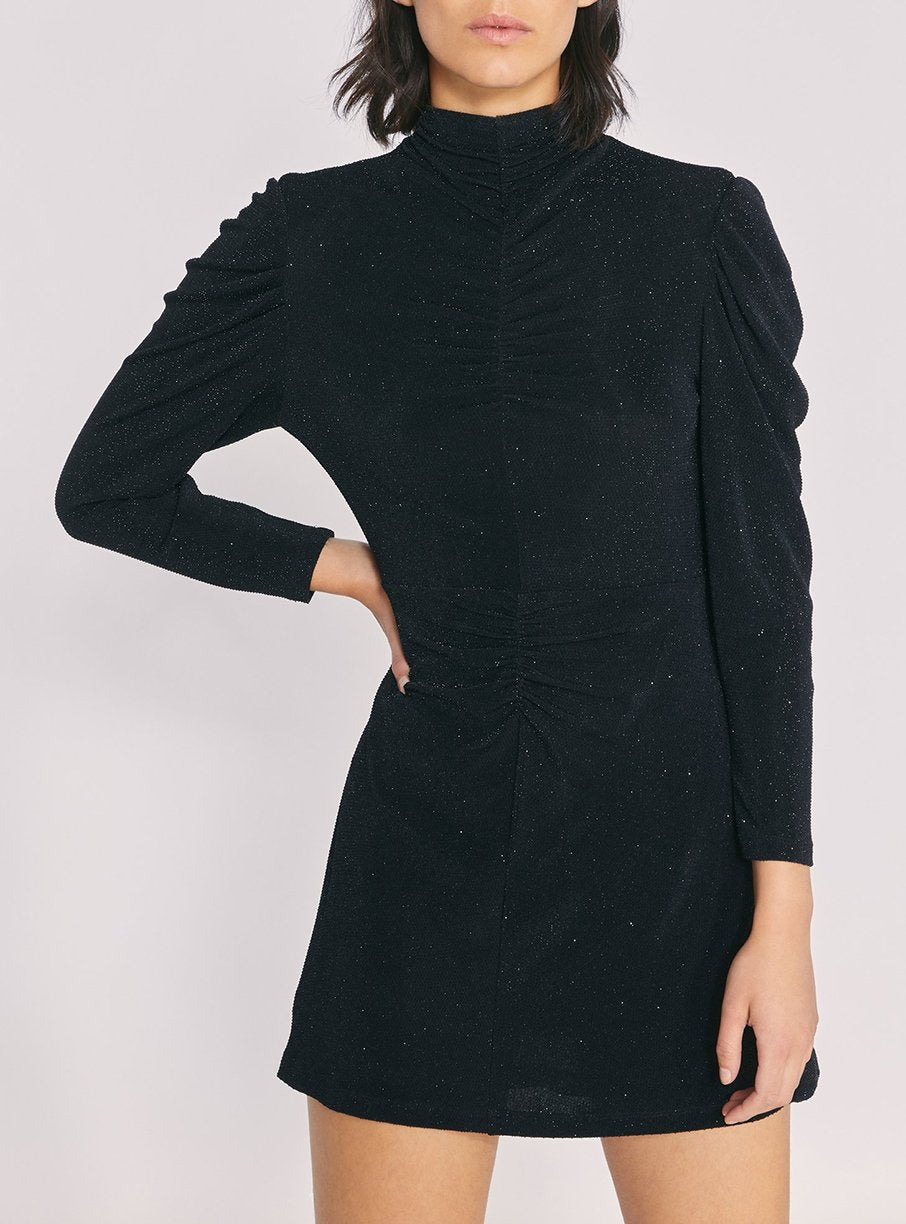 Robe Hasti - Black Lurex