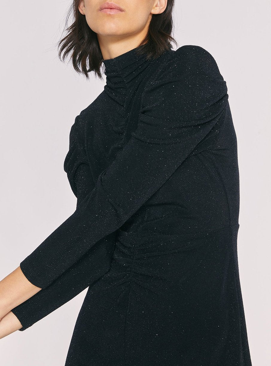 Robe Hasti - Black Lurex