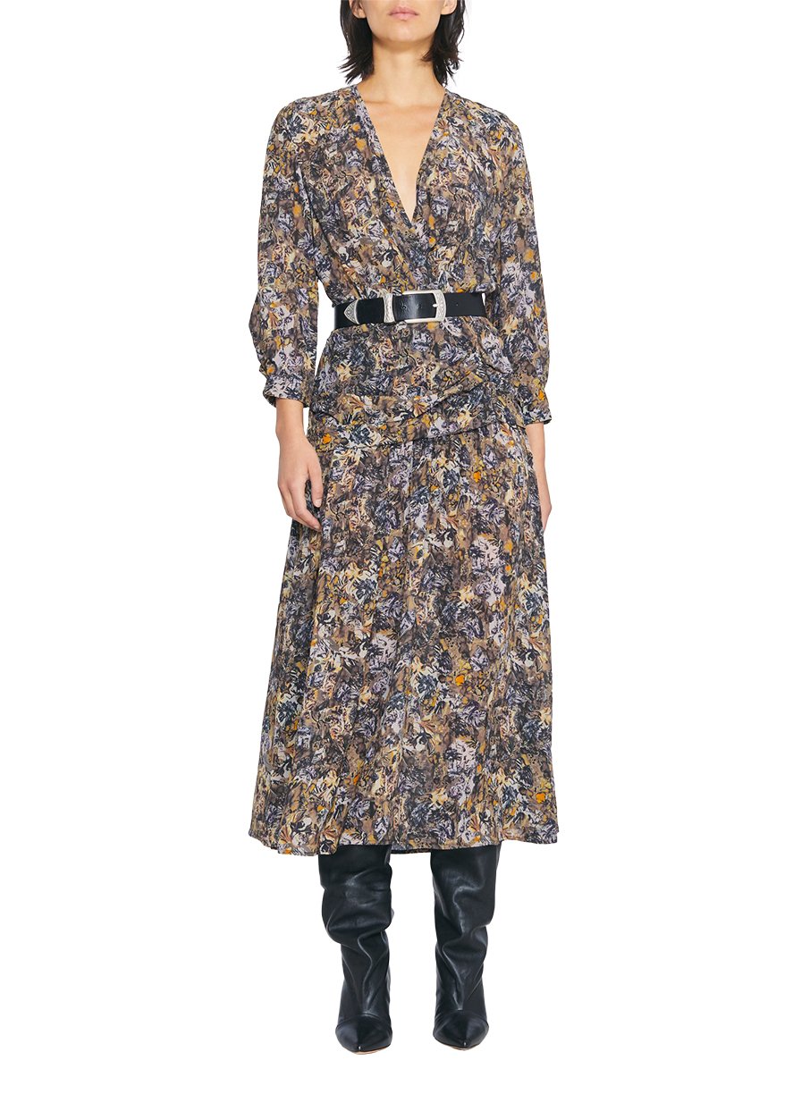 Robe Mauri - Khaki & Black