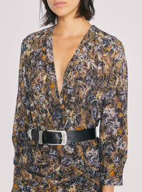 Robe Mauri - Khaki & Black