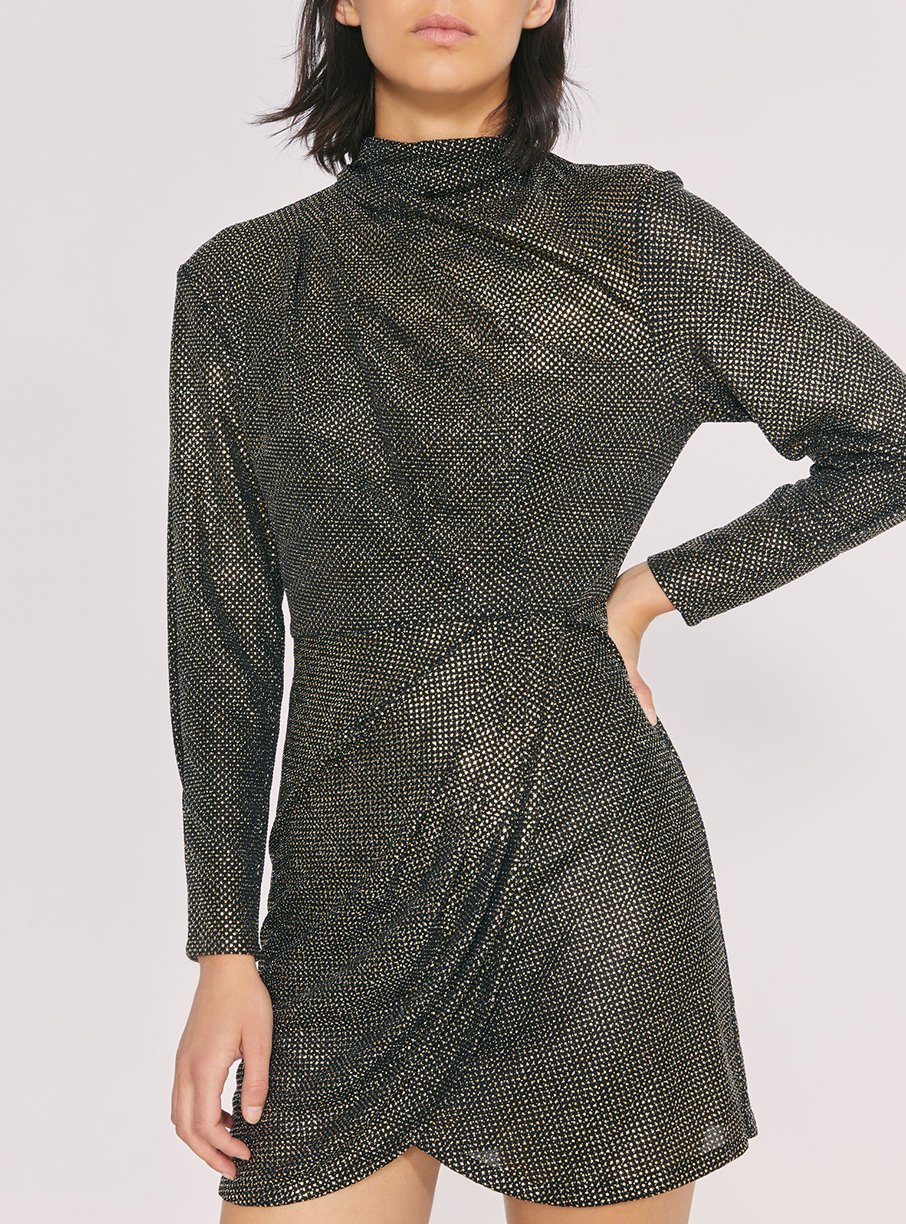 Robe Rasile - Black & Gold