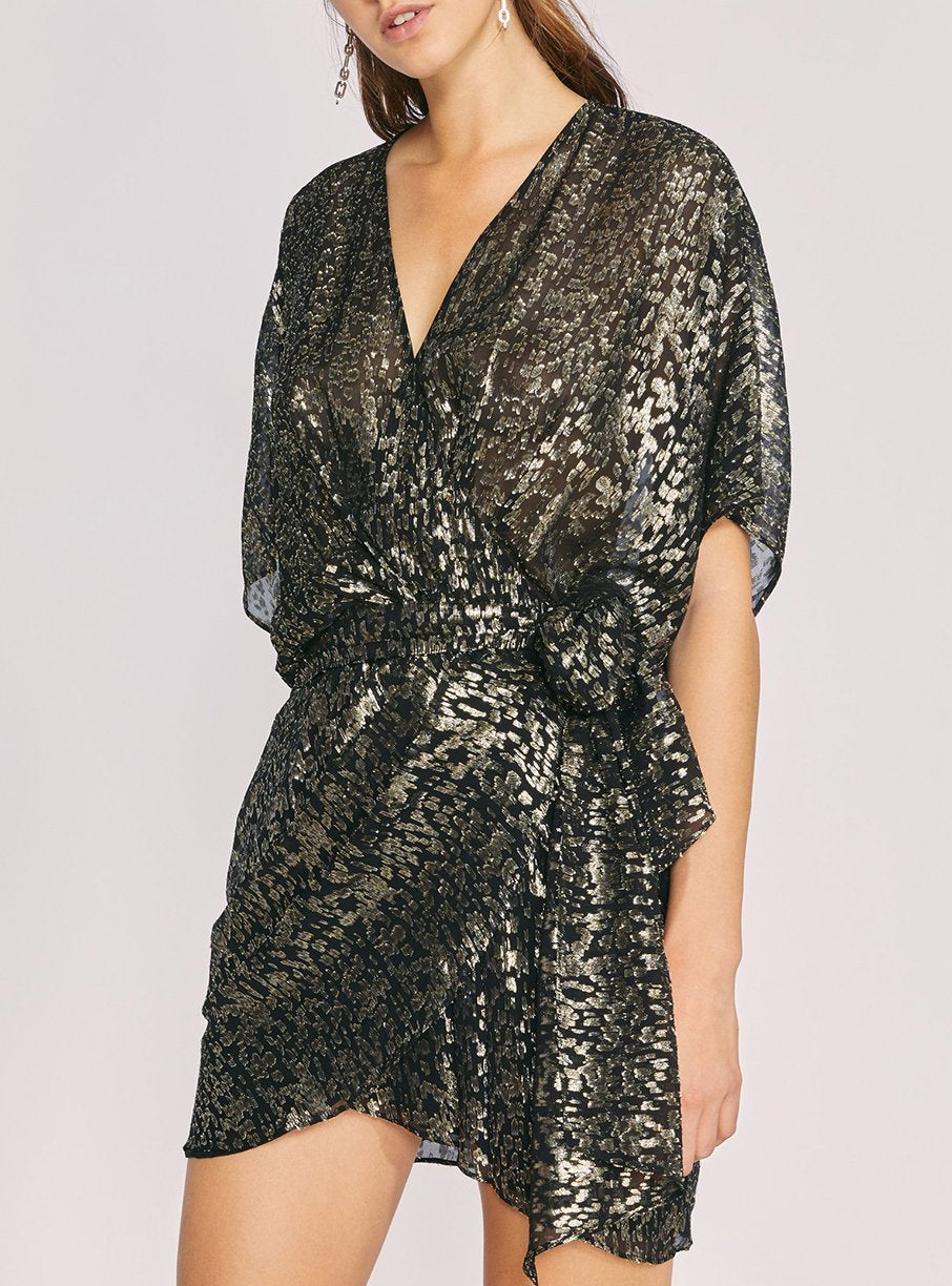 Robe Reynea - Black & Gold