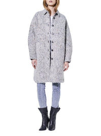 Manteau Abdona en laine - Grey