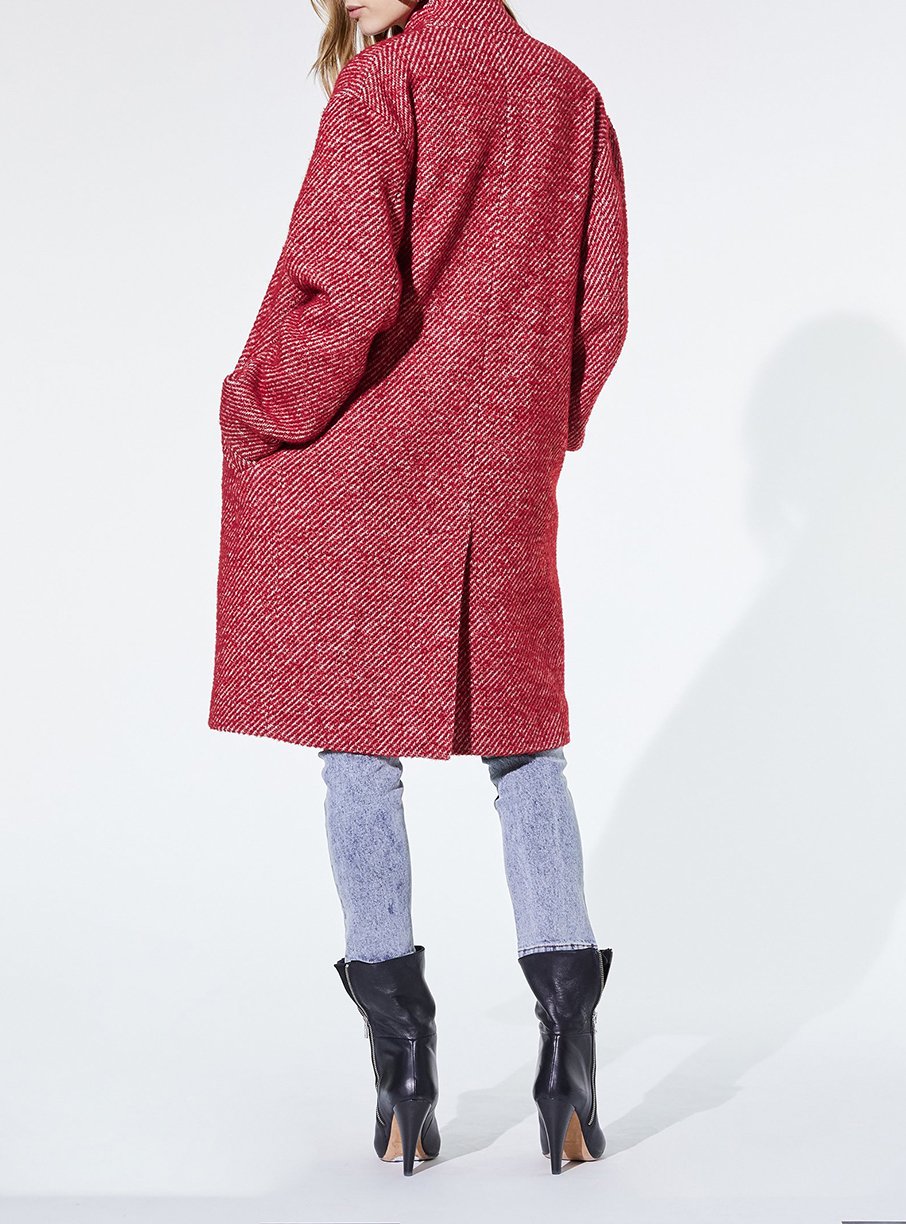 Manteau Irinia - Red