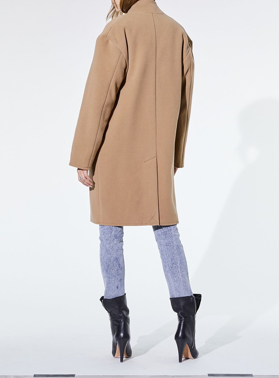 Manteau Malara en laine - Camel