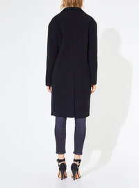 Manteau Malara en laine - Black