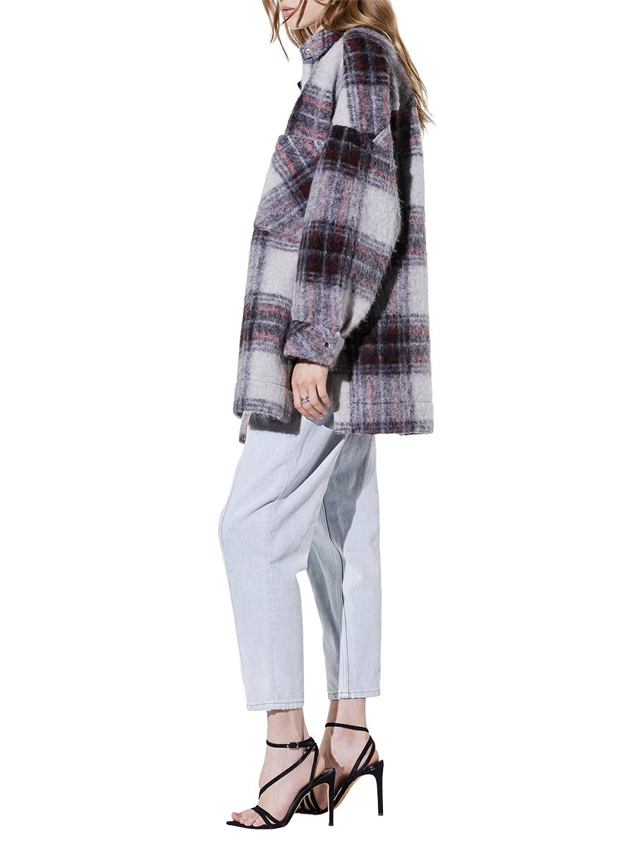 Manteau Minsky en laine - Grey