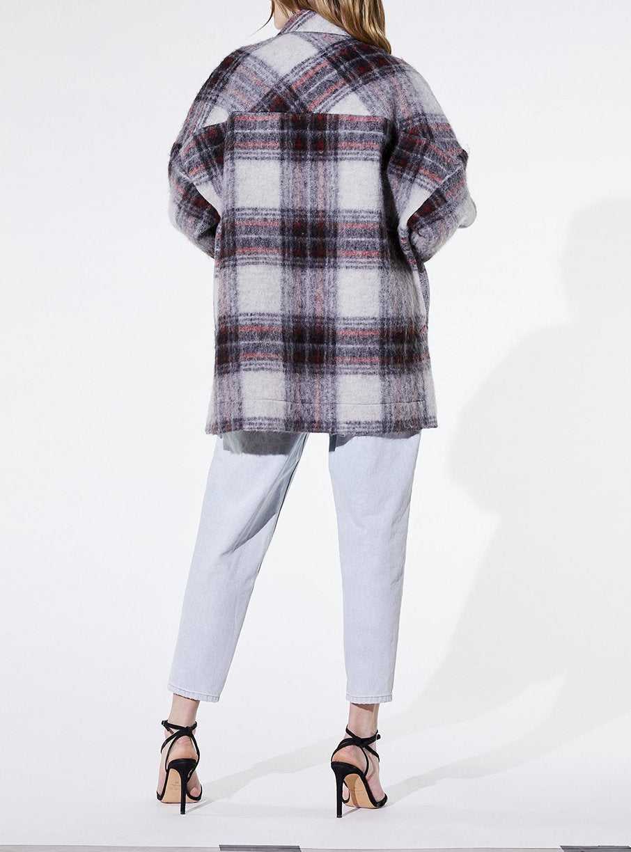 Manteau Minsky en laine - Grey