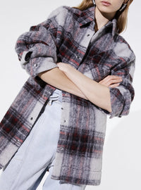 Manteau Minsky en laine - Grey
