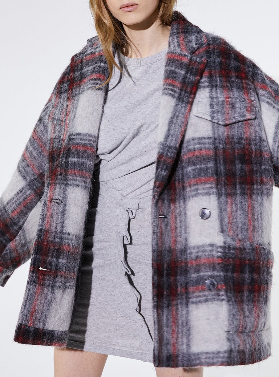 Manteau Nashville en laine - Grey