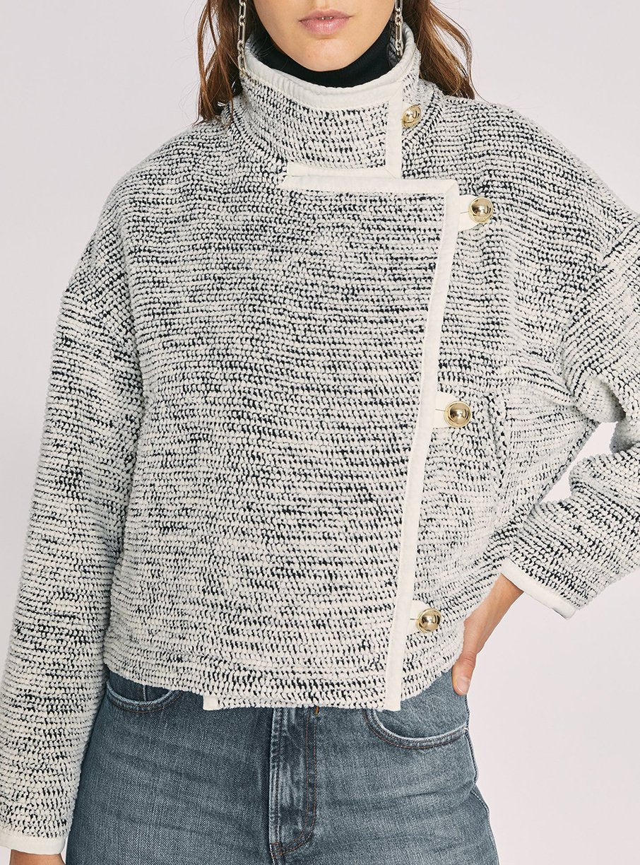 Veste Luoari - Black & White