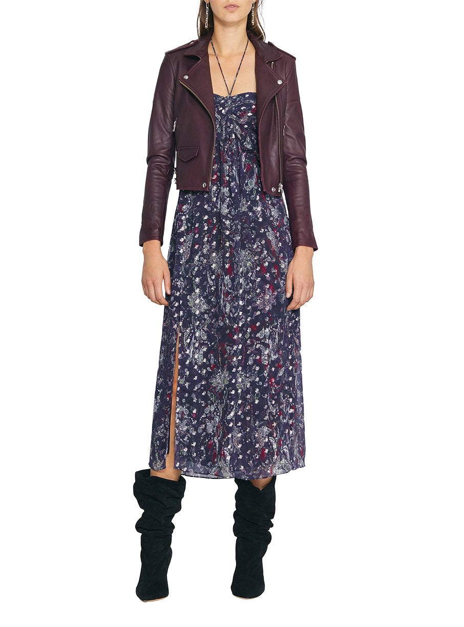 Perfecto Ashville en cuir - Plum