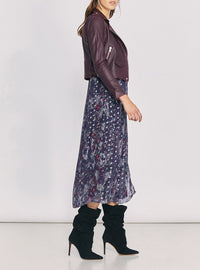 Perfecto Ashville en cuir - Plum