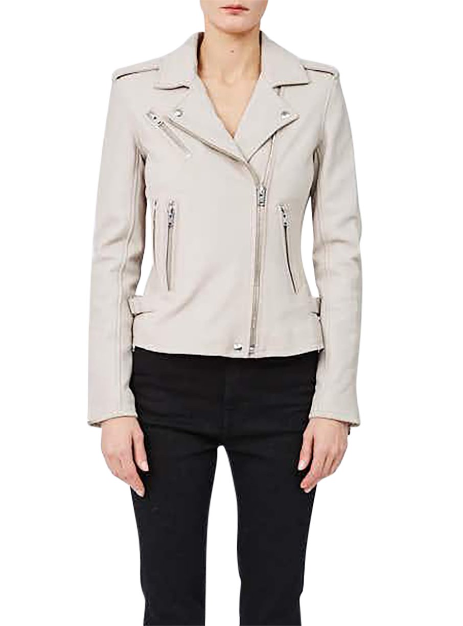 Perfecto Newhan en cuir - Dark Beige