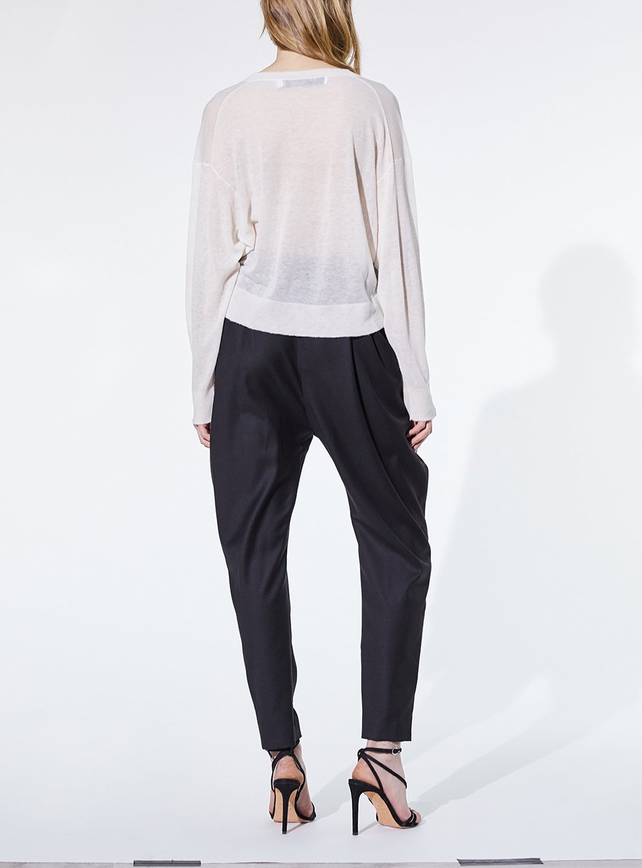Pull Iron en cachemire - Chalk