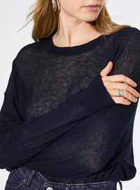 Pull Irving en cachemire - Black