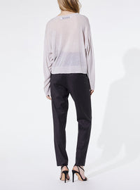 Pull Irving en cachemire - Pearl Grey