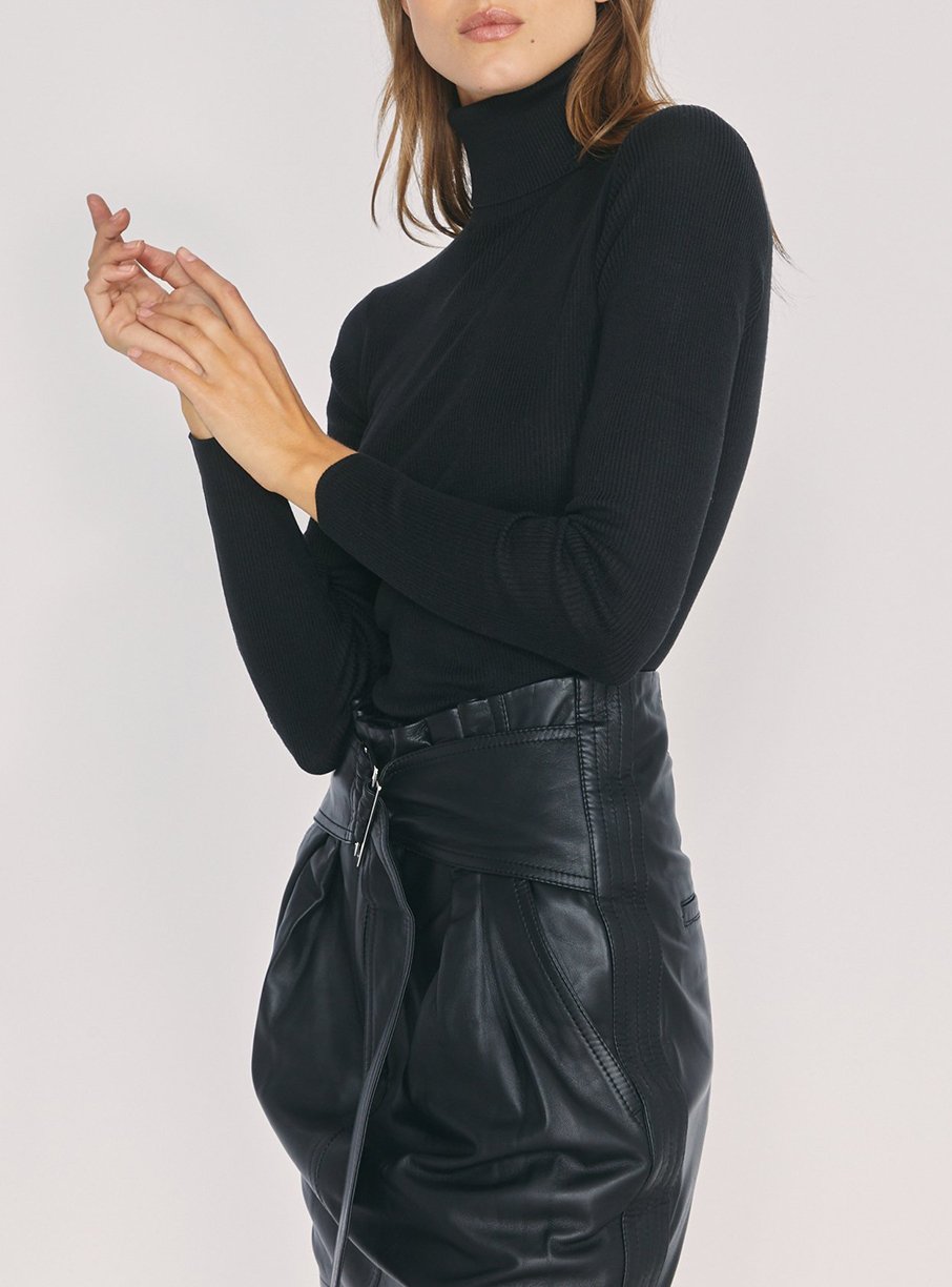 Pull Kella en soie - Black