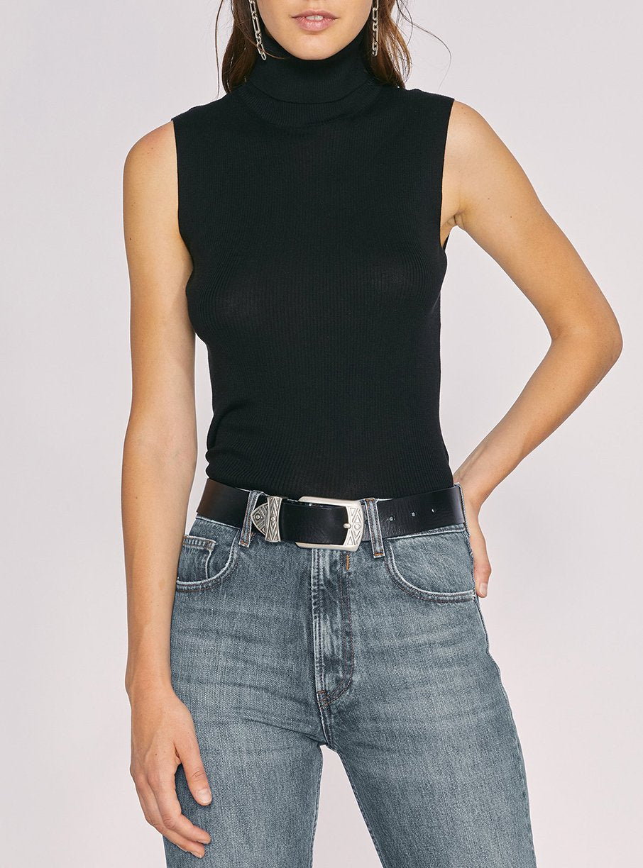 Pull Kilaya en soie - Black