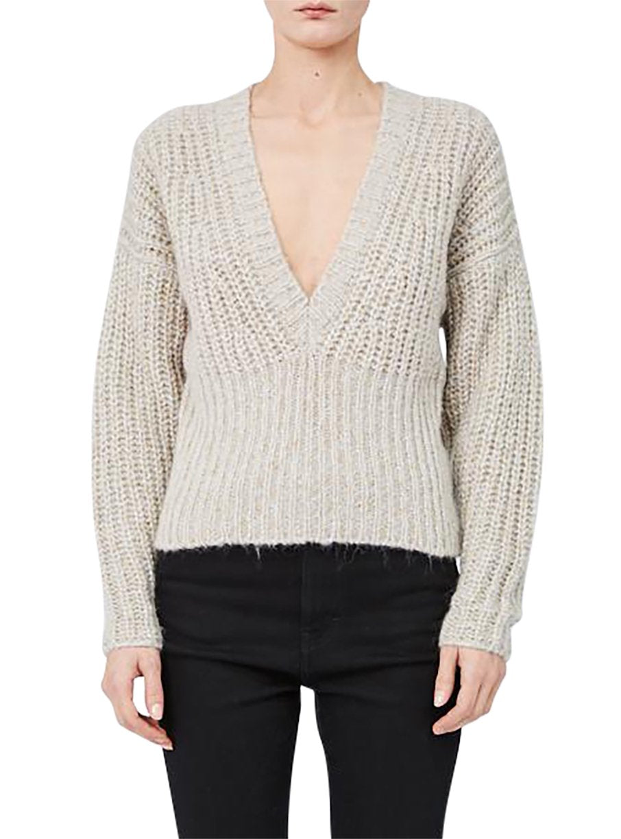 Pull Kyle - Beige & Stone Grey