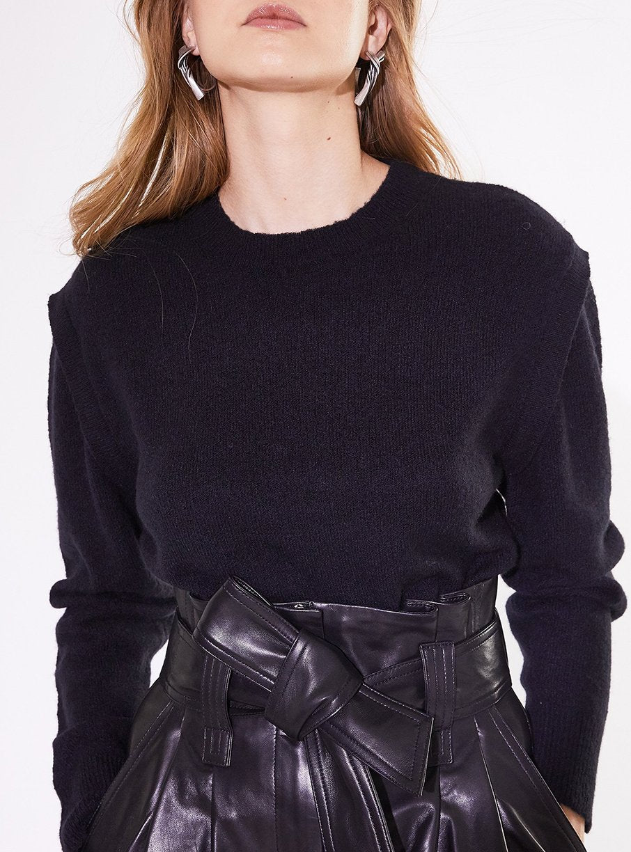 Pull Roby en laine - Black