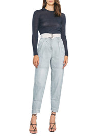 Pull Tago en laine - Dark Grey
