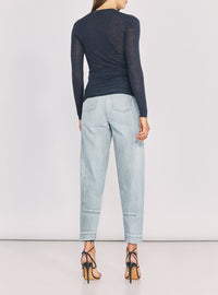 Pull Tago en laine - Dark Grey