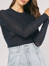 Pull Tago en laine - Dark Grey