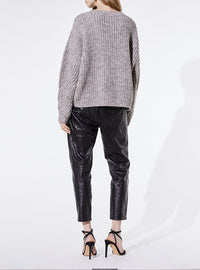 Pull Taloga - Light Brown & Ecru
