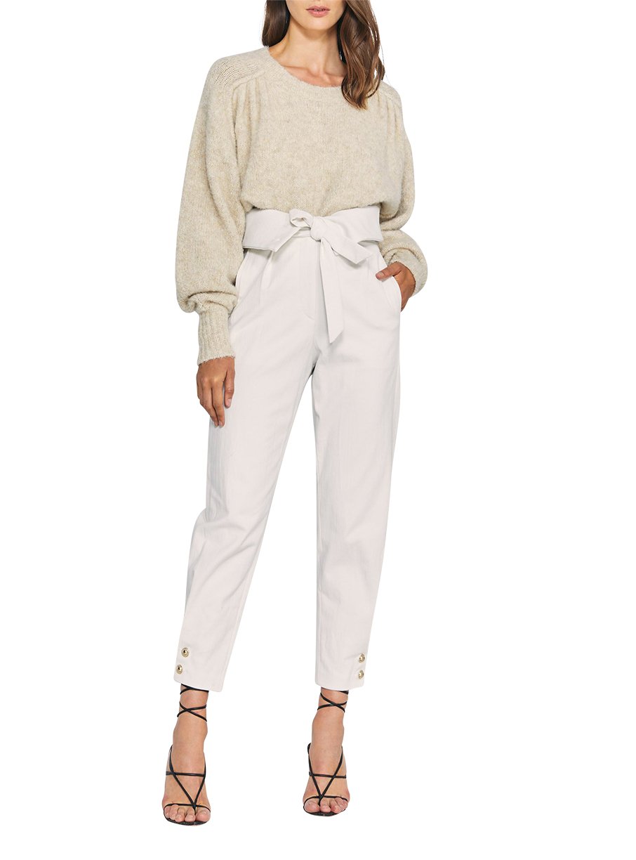 Pull Wilora en alpaga - Natural