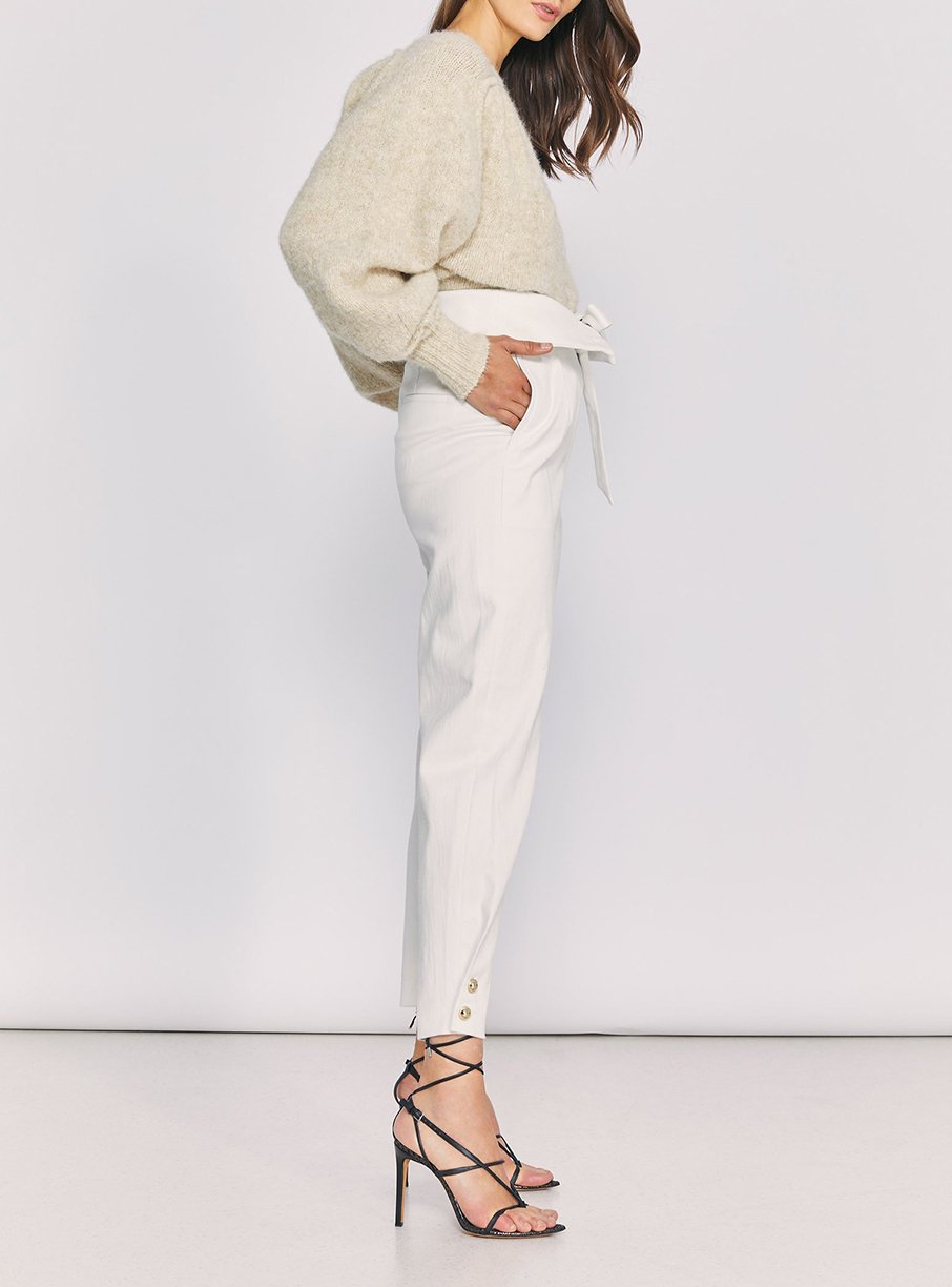 Pull Wilora en alpaga - Natural