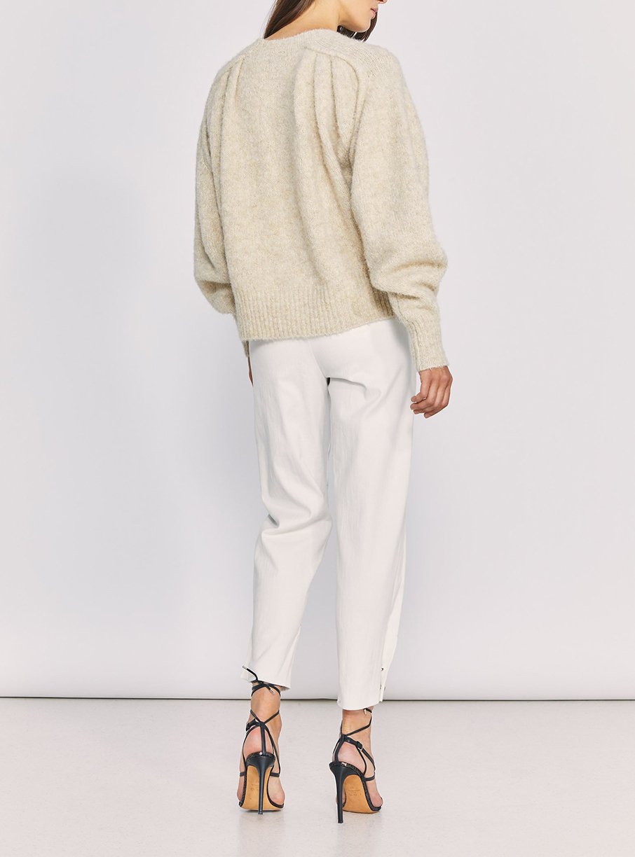 Pull Wilora en alpaga - Natural