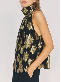 Top Lazana - Black & Gold