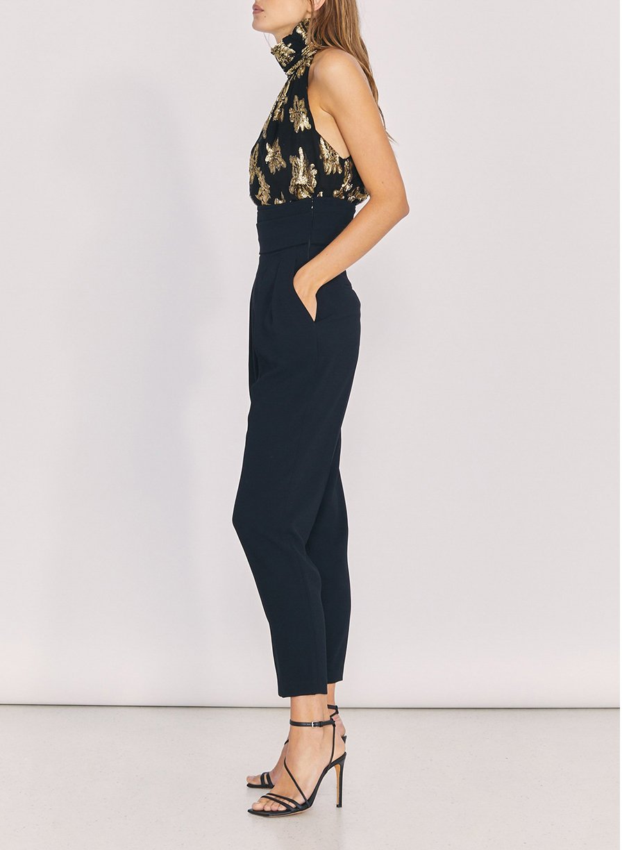 Top Lazana - Black & Gold
