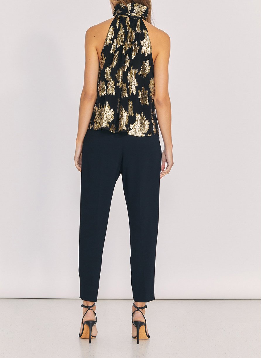 Top Lazana - Black & Gold