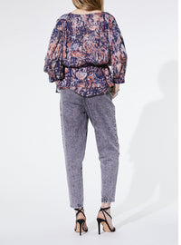 Top Saola - Orange & Blue