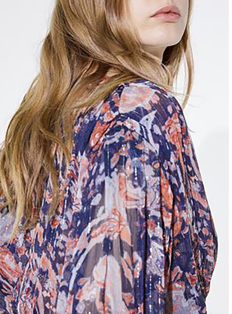 Top Saola - Orange & Blue