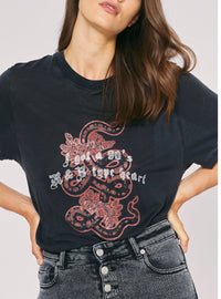 T-Shirt Ninety - Black