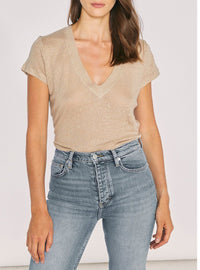 T-Shirt Rodeo en lin - Beige & Stone Grey