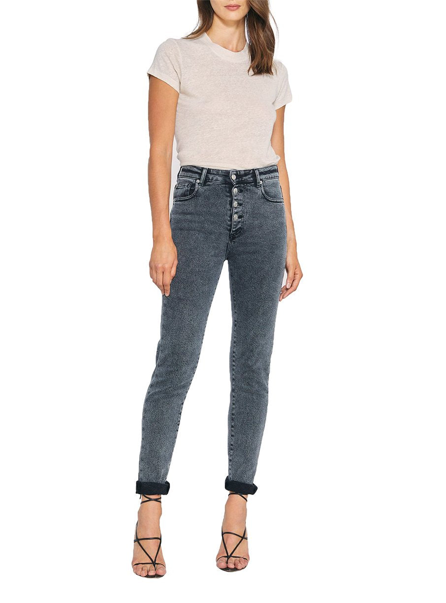 T-Shirt Third en lin - Cream Pearl